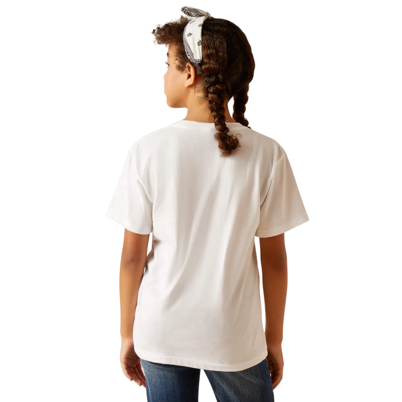 Ariat Girl's White Let's Rodeo T-shirt