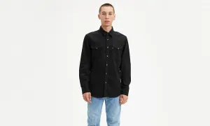 Barstow Western Shirt - Marble Black