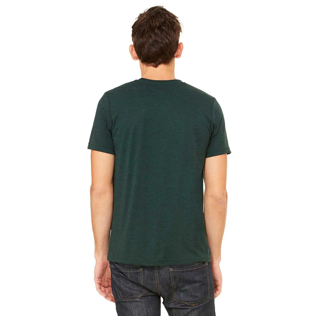 Bella   Canvas Unisex Emerald Triblend Short-Sleeve T-Shirt