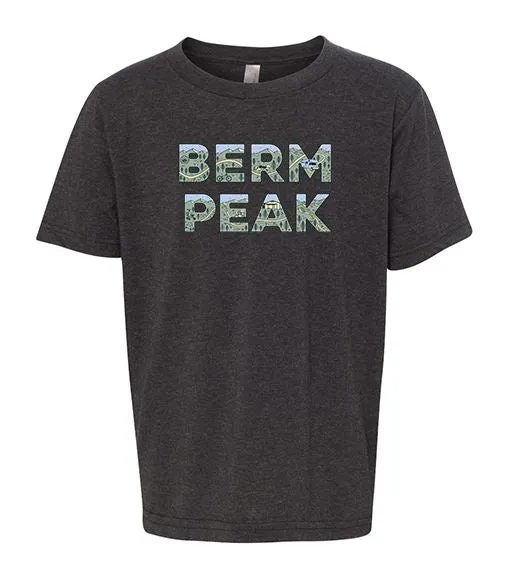 Berm Peak Summer 2021 Youth Shirt (Heather Charcoal)