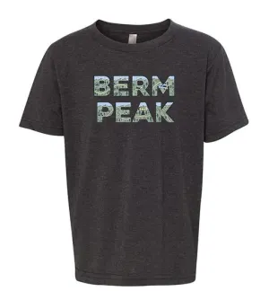 Berm Peak Summer 2021 Youth Shirt (Heather Charcoal)