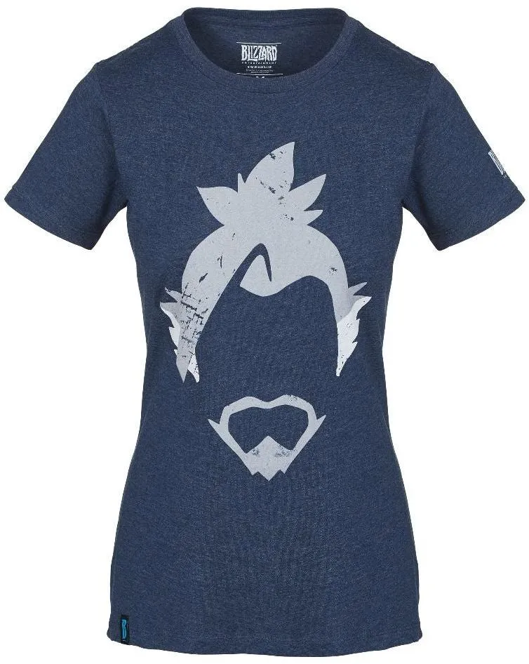 Blizzard Dark Navy Round Neck T-Shirt, Medium