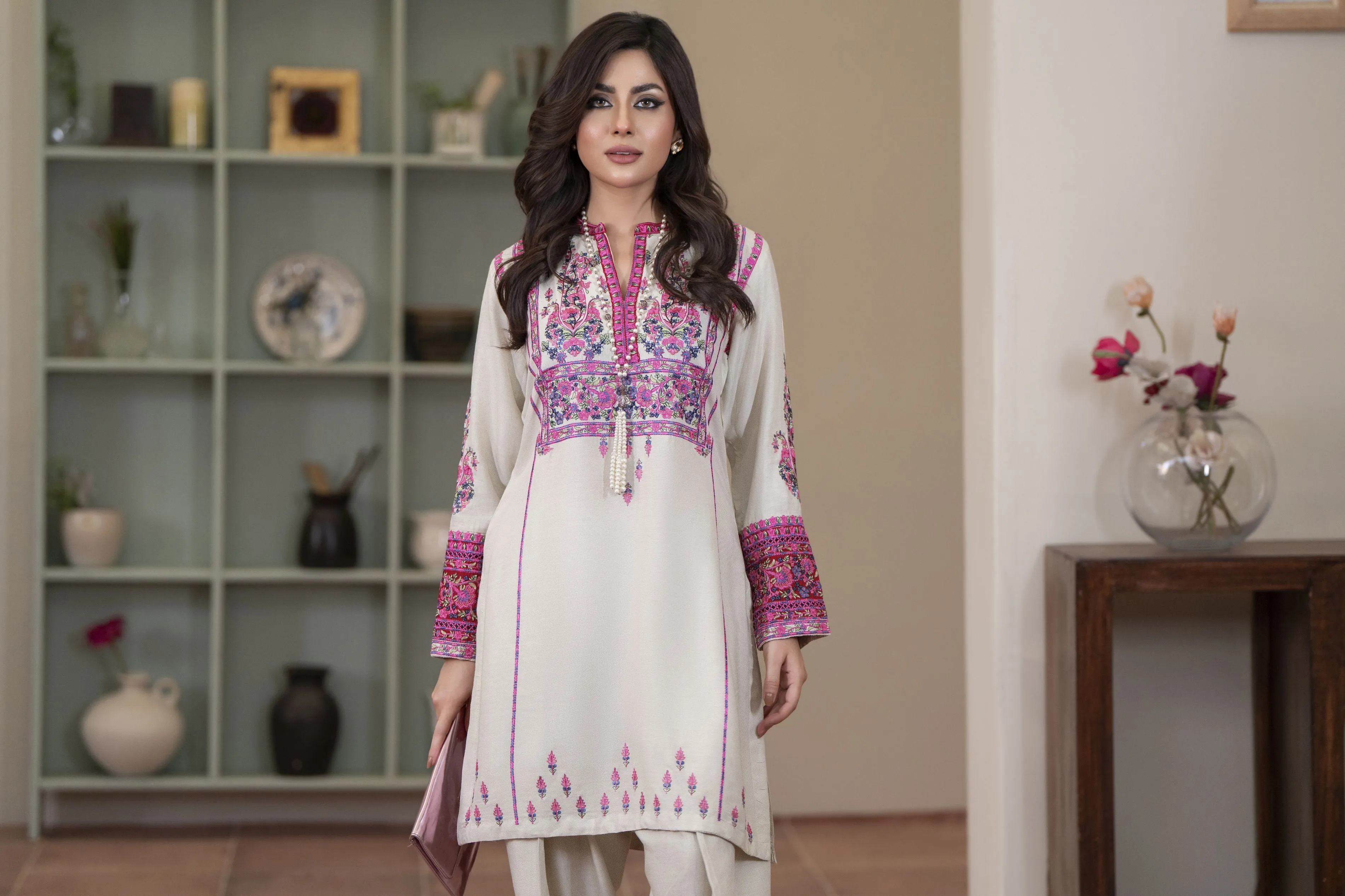 Bloomline Ready to Wear Embroidered Casual Shalwar Suit by Zaiwa ZBRW7