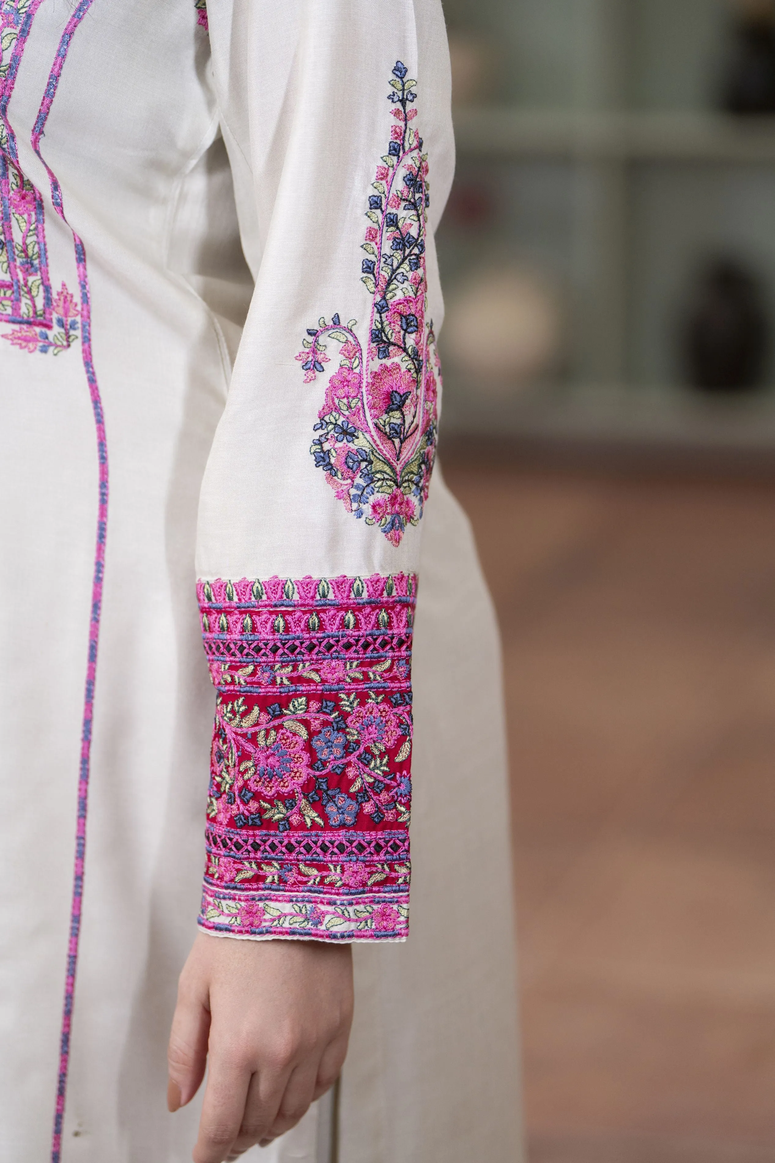 Bloomline Ready to Wear Embroidered Casual Shalwar Suit by Zaiwa ZBRW7