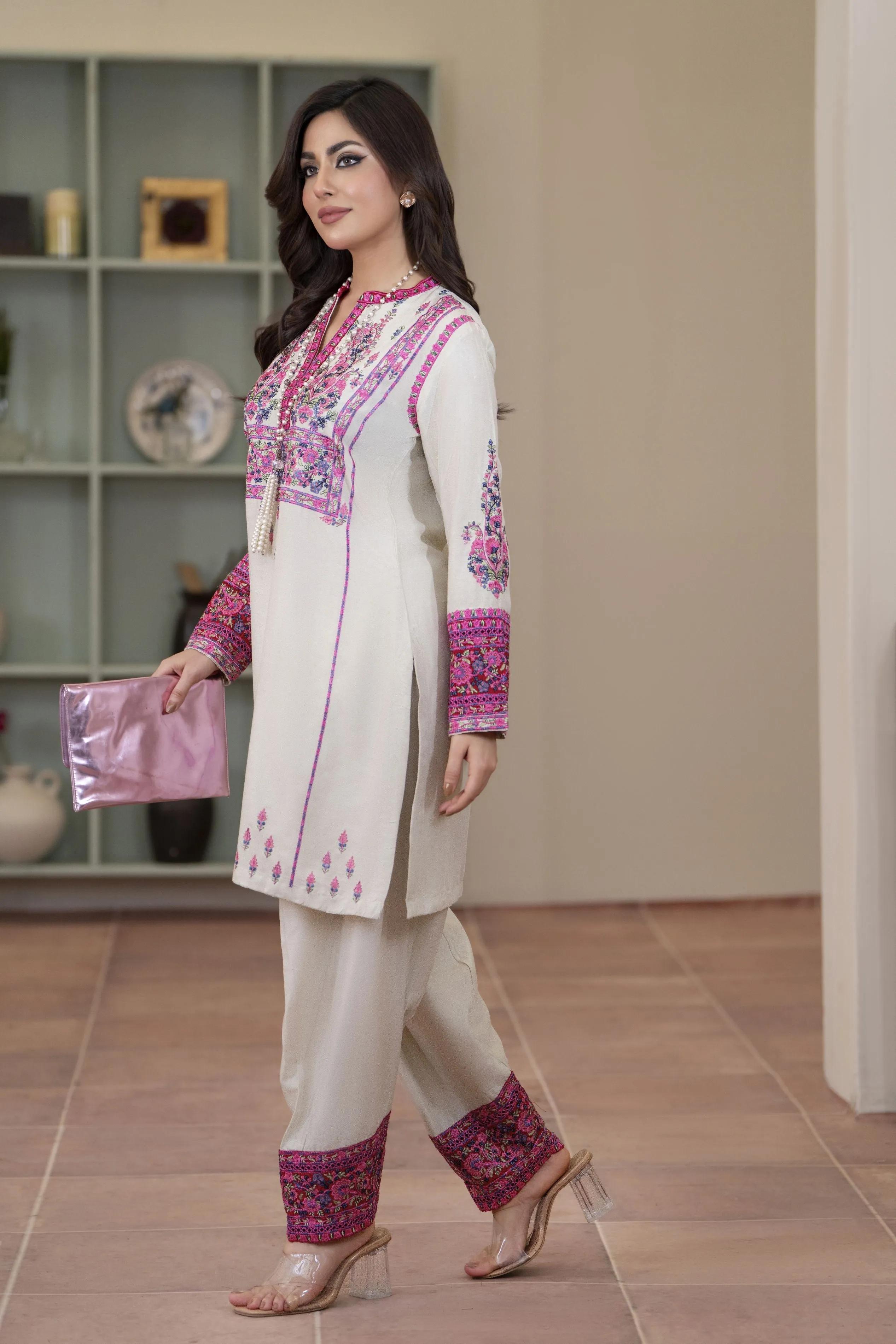 Bloomline Ready to Wear Embroidered Casual Shalwar Suit by Zaiwa ZBRW7