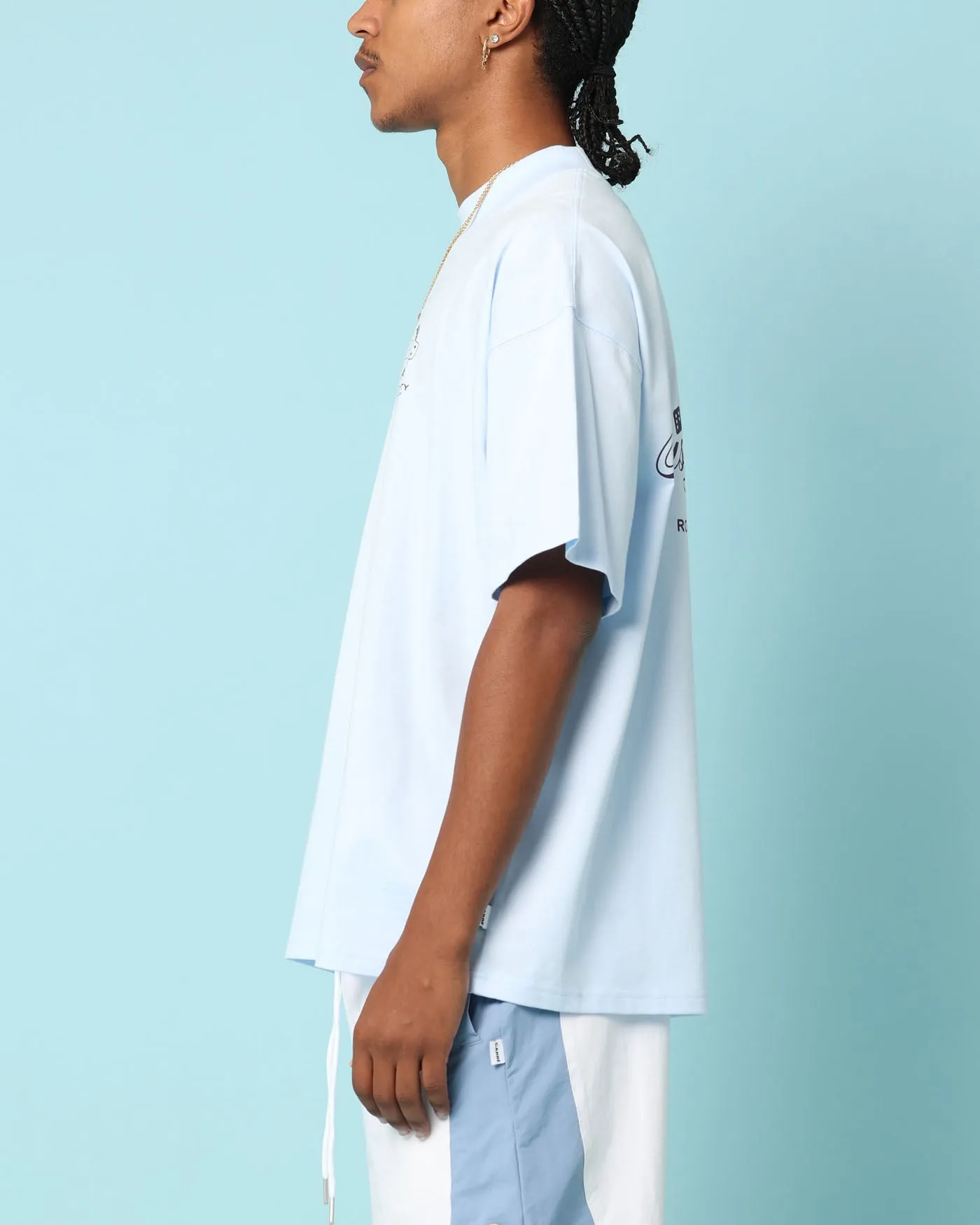 Carré Players Oversized T-Shirt Light Blue