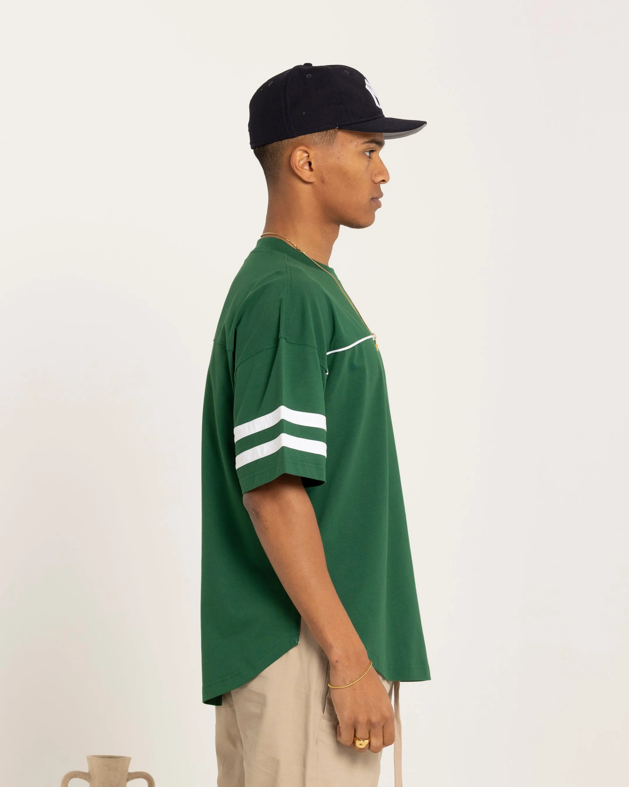 Carre CP Grid Iron T-Shirt Green