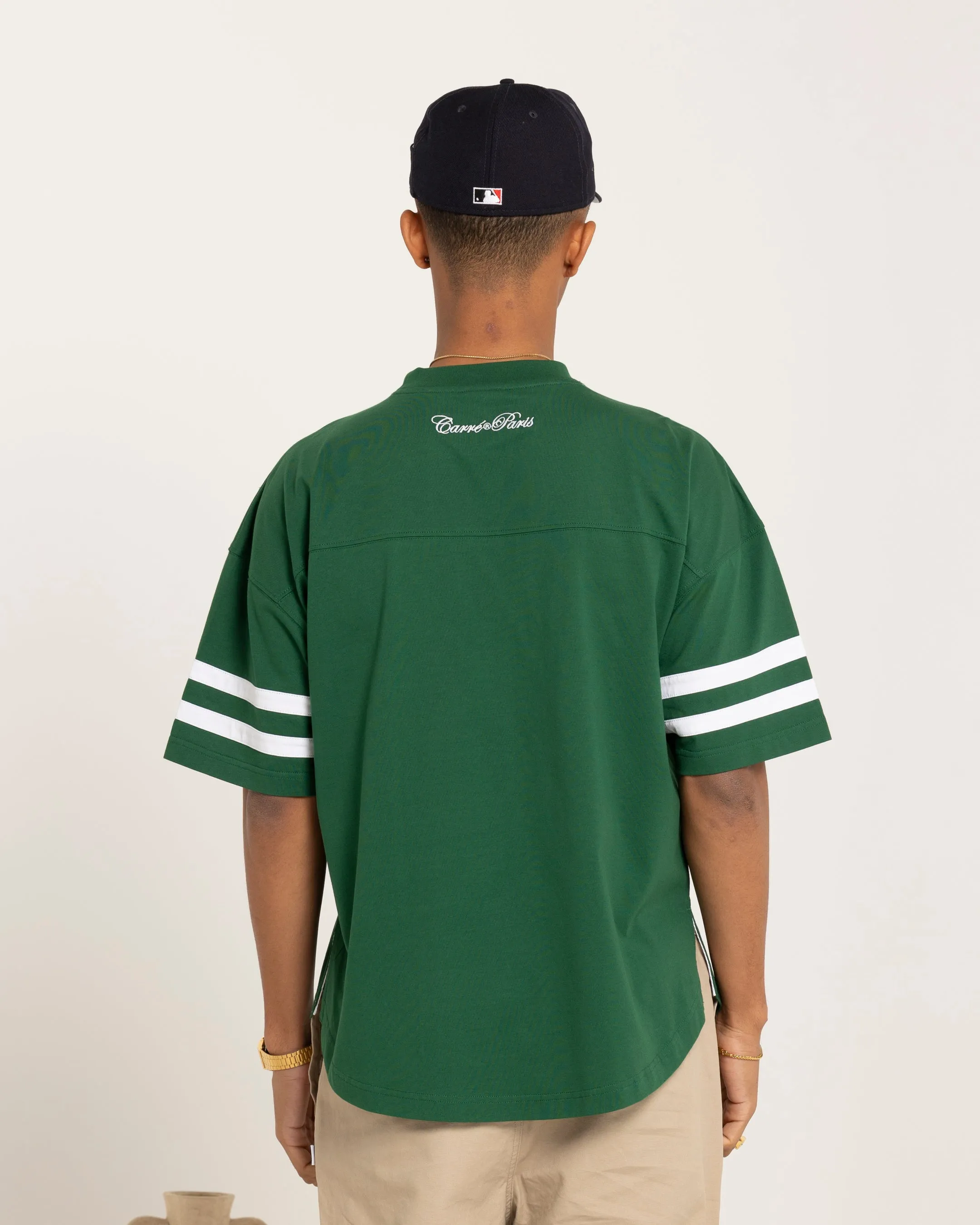Carre CP Grid Iron T-Shirt Green