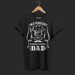 CHEF T-SHIRT DESIGN - CHEF DAD