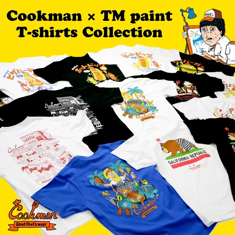 Cookman Tees - TM Paint Venice Beach Skatepark : White