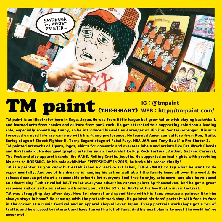 Cookman Tees - TM Paint Venice Beach Skatepark : White