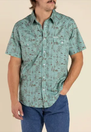 Cowboy Pearl Snap SS Shirt