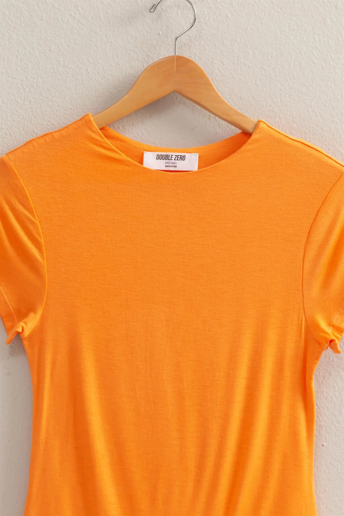 DZ25C470-Double Layered Cap Sleeve Bodysuit