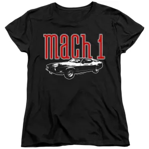 Ford Mustang Mach 1 Women's Short-Sleeve T-Shirt