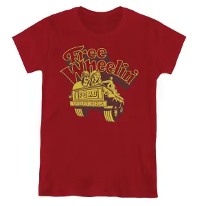Ford Trucks Free Wheelin' Women's Short-Sleeve T-Shirt