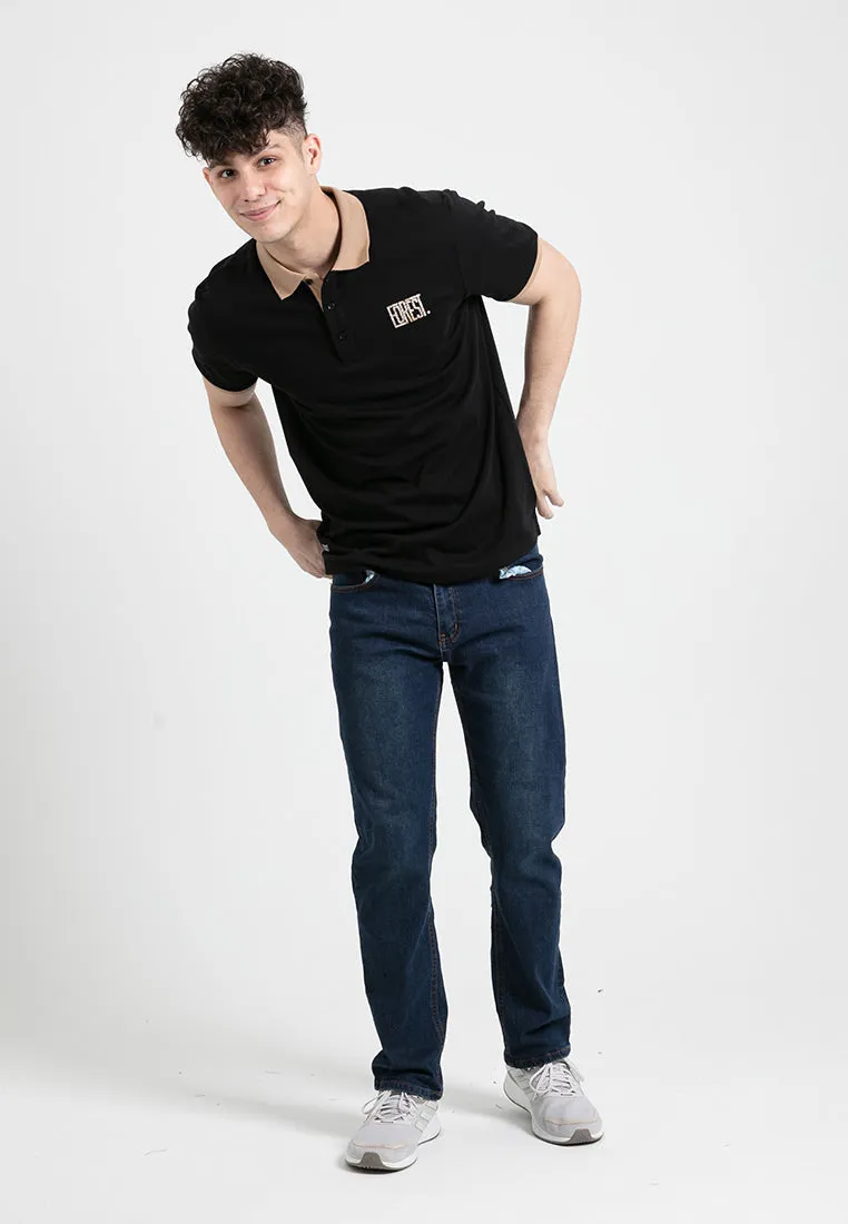 Forest Premium Weight Cotton Polo Tee 220gsm Interlock Knitted Polo T Shirt | Baju T Shirt Lelaki - 23903