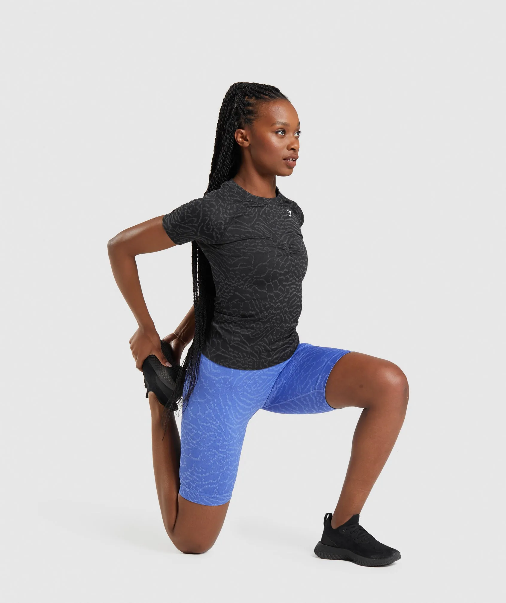 Gymshark Adapt Animal Seamless T-Shirt - Black