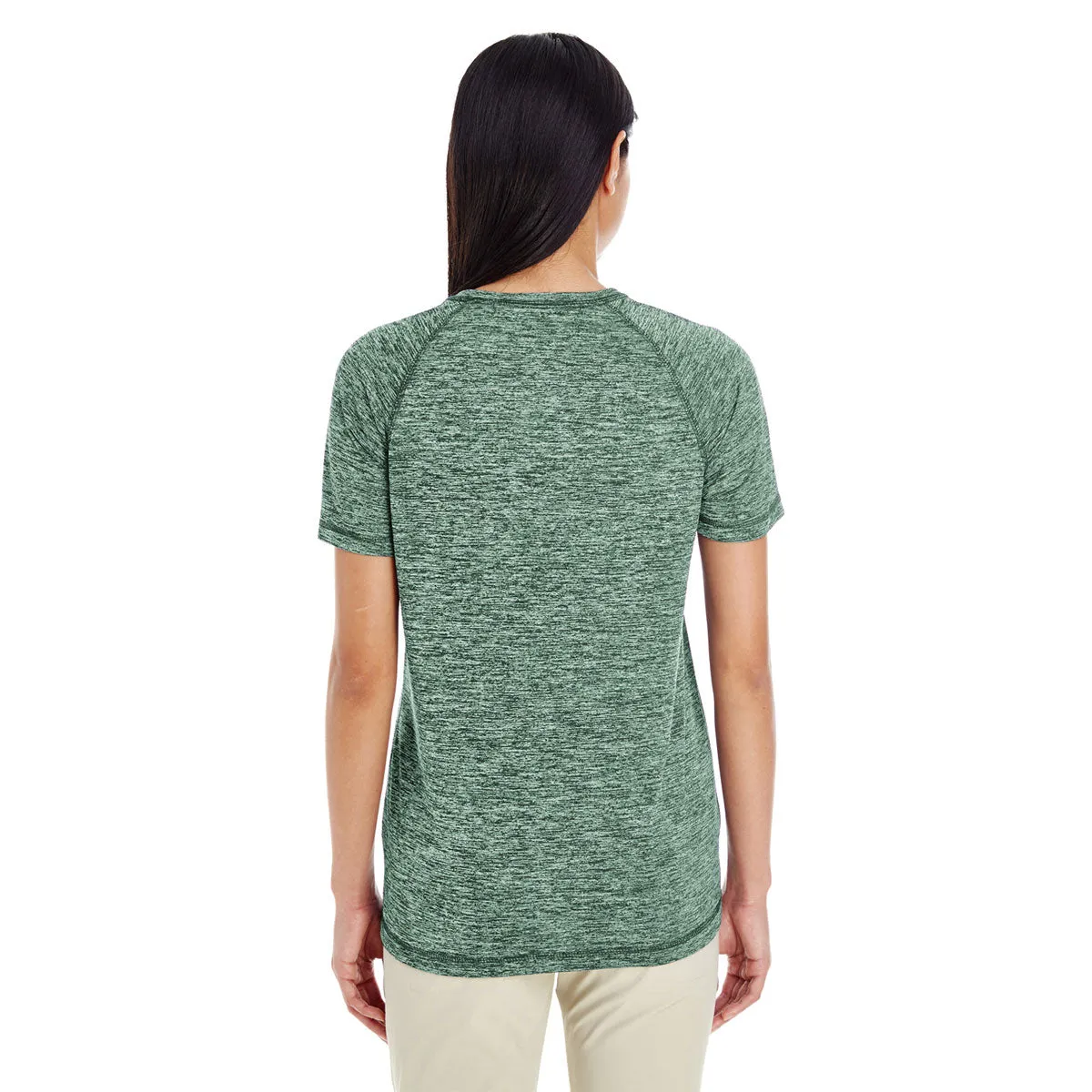 Holloway Women's Forest Heather Electrify 2.0 Short-Sleeve