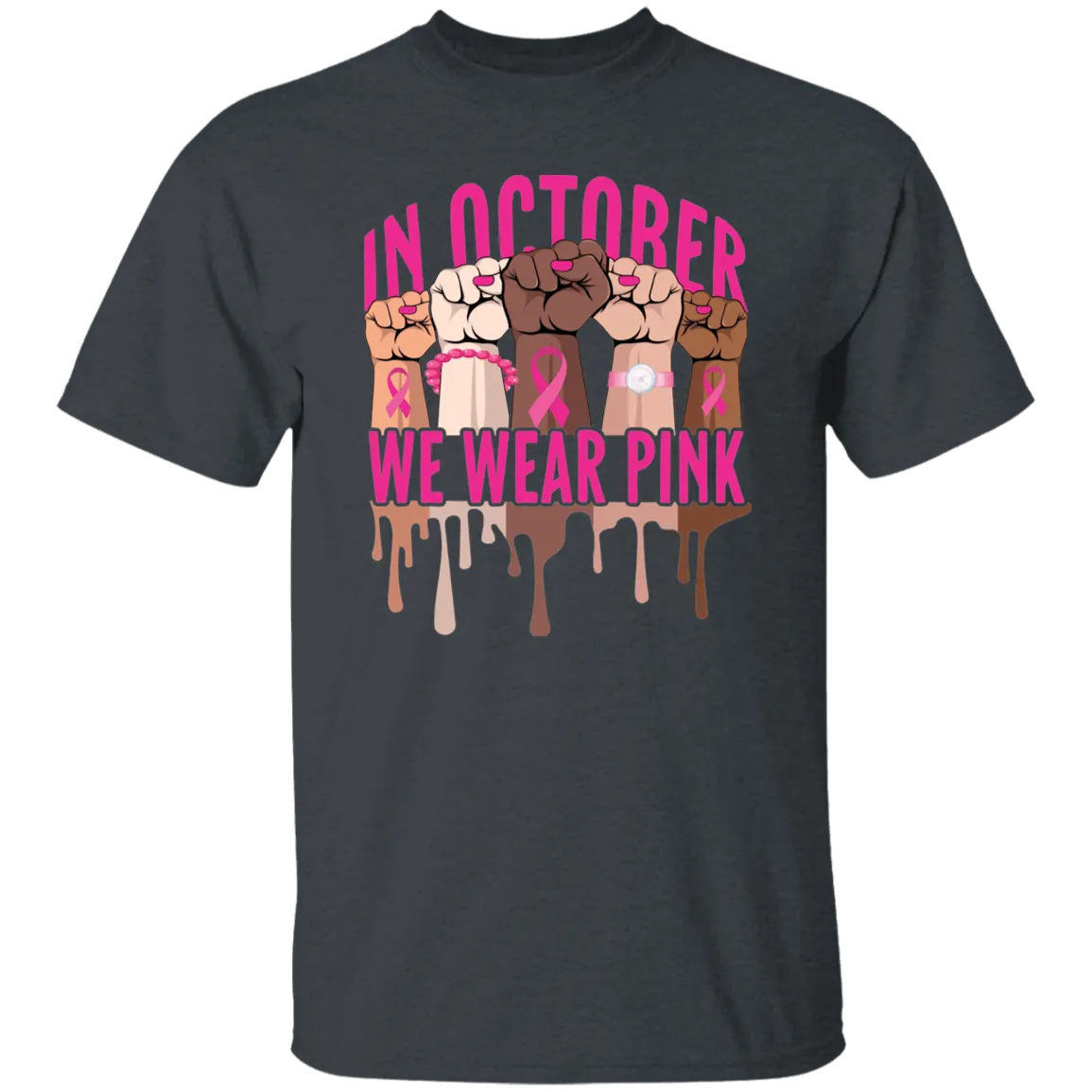 In October we wear pink T-Shirt