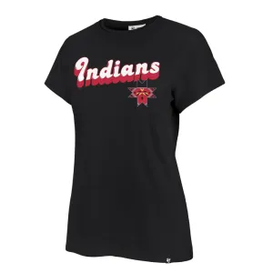 Indianapolis Indians '47 Women's Black Primary Mystic Frankie Tee