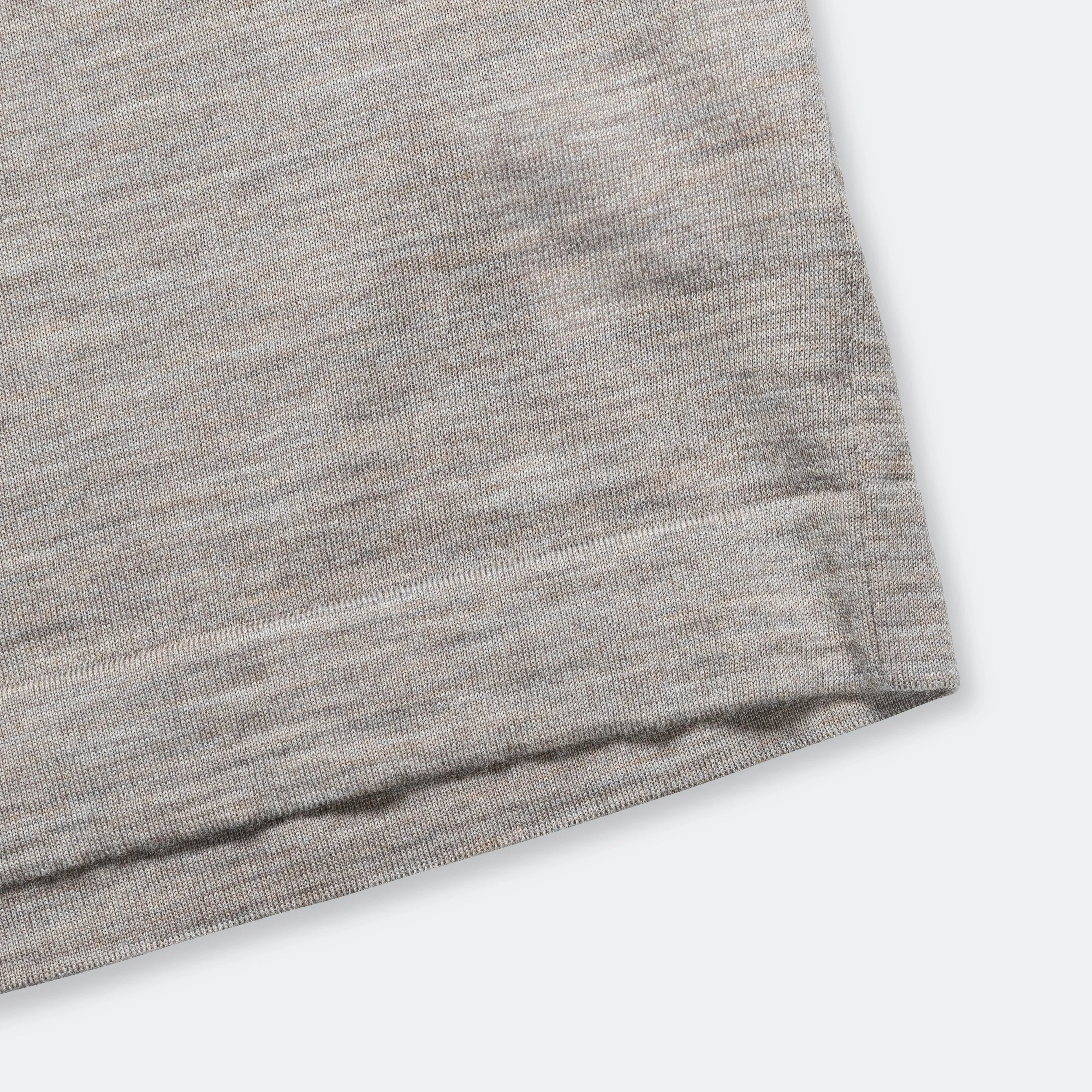 Jon Tech Merino SS Polo - Sand