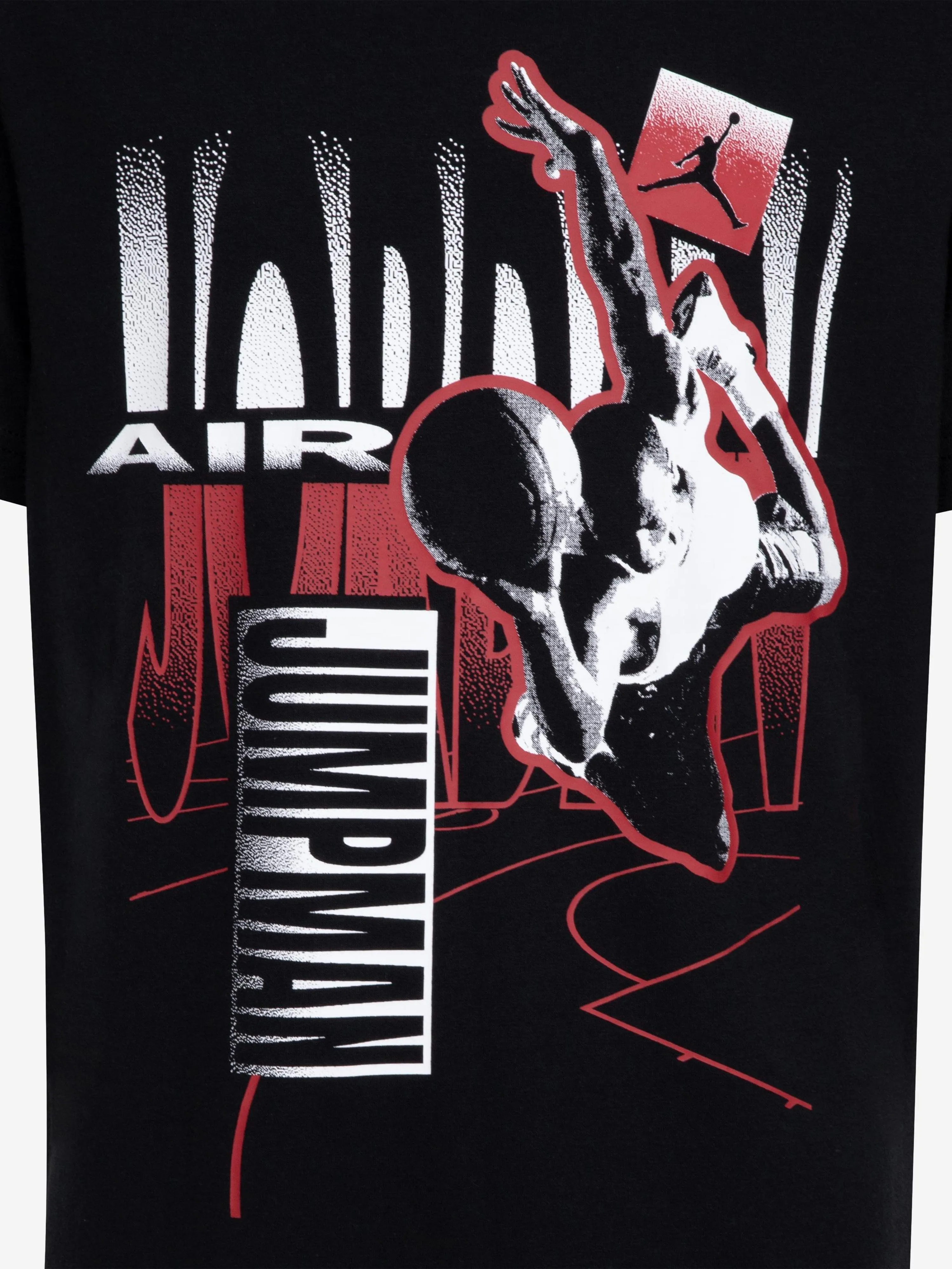 Jordan Boys MJ Court Fade T-Shirt in Black