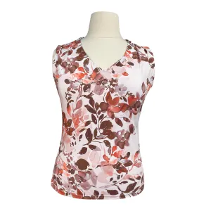 Kastel Sleeveless Sunshirt in Pink Floral - Women's Large