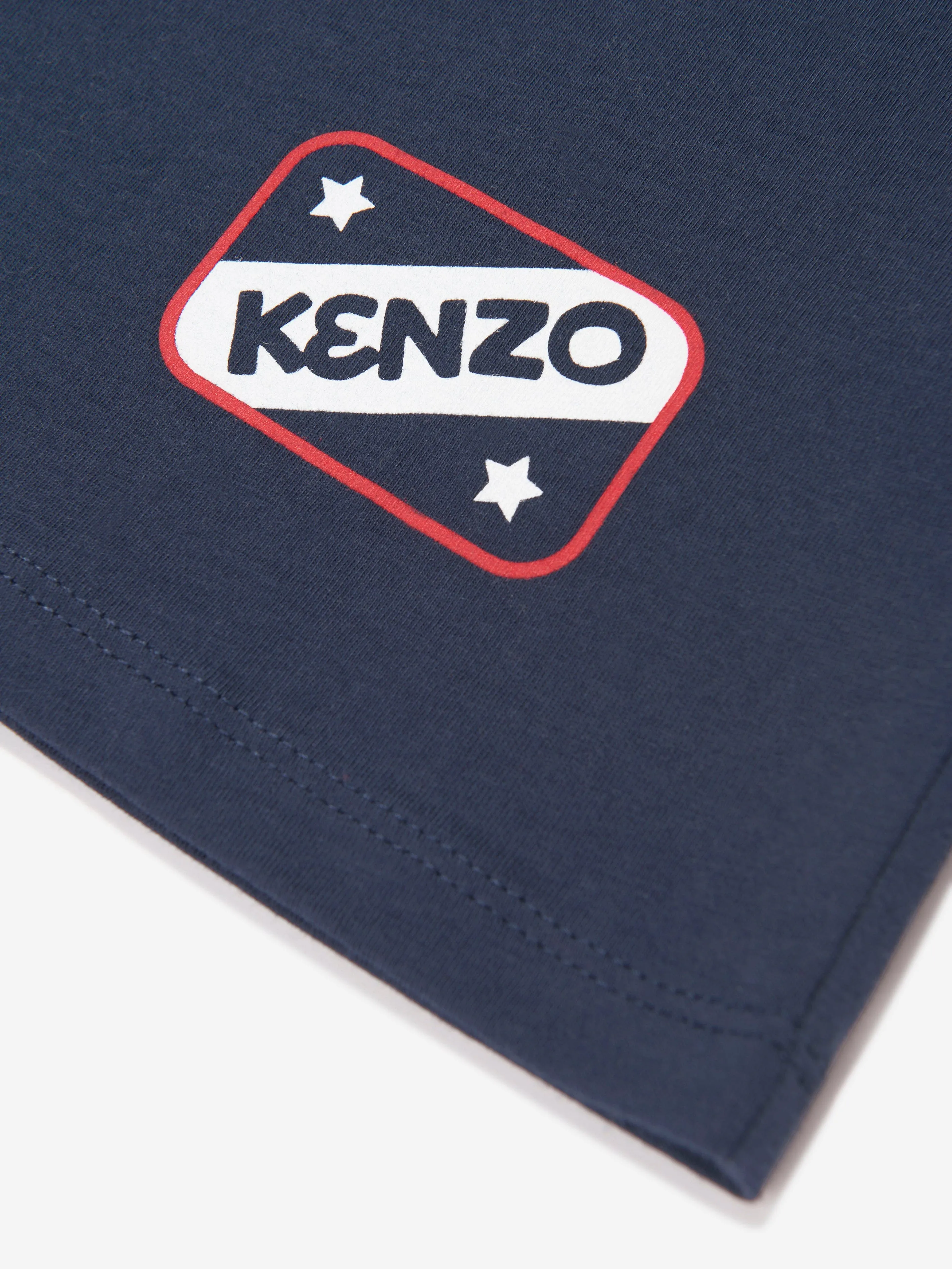 KENZO Boys Branded-Shirt in Navy