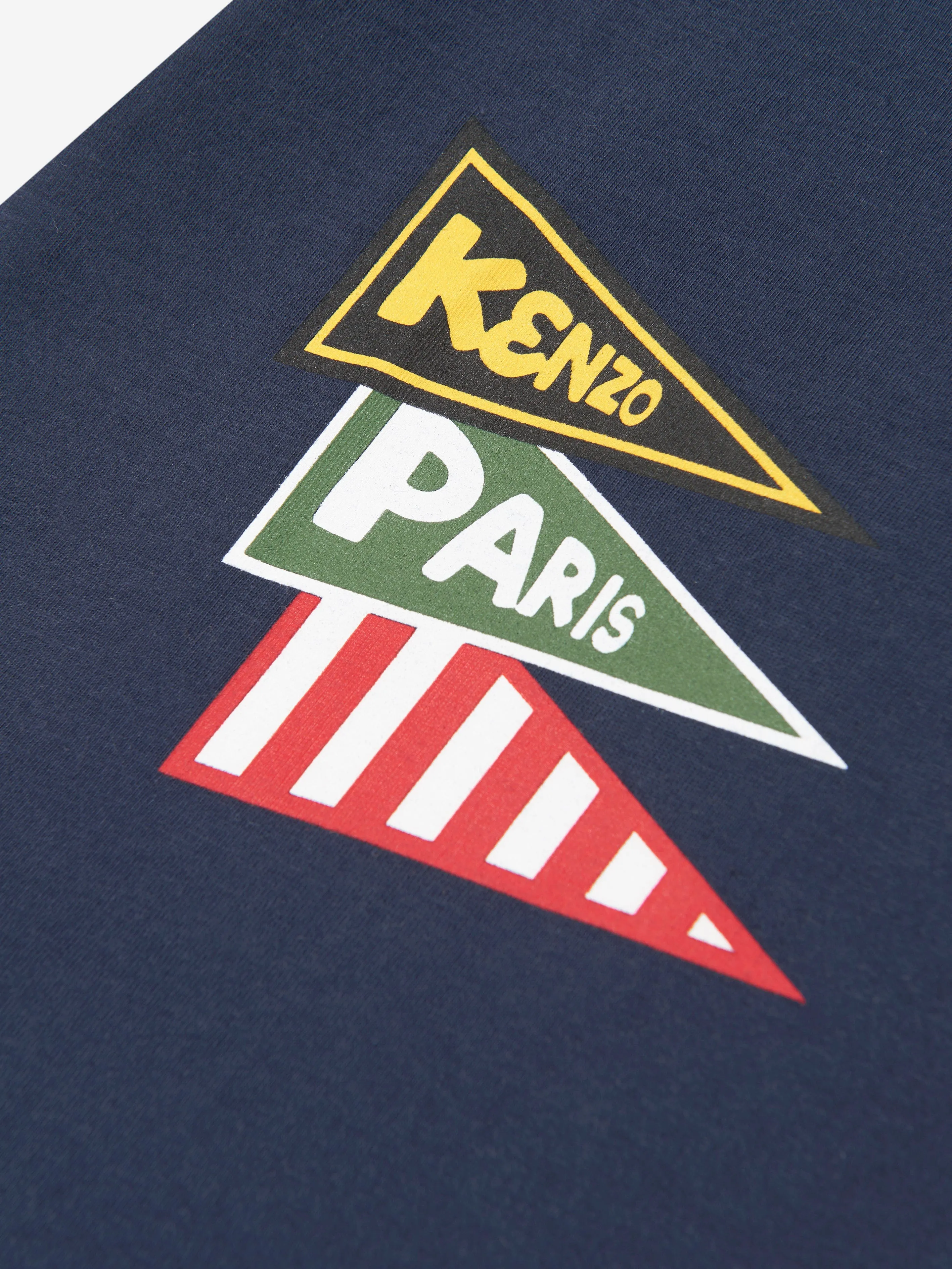 KENZO Boys Branded-Shirt in Navy