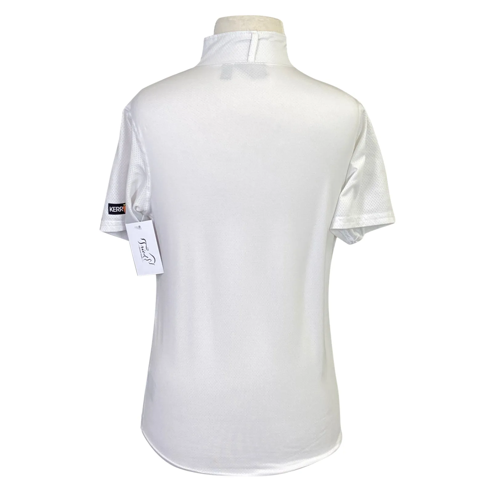Kerrits 'Aire Ice Fil' Short Sleeve Shirt in White - Children's Small