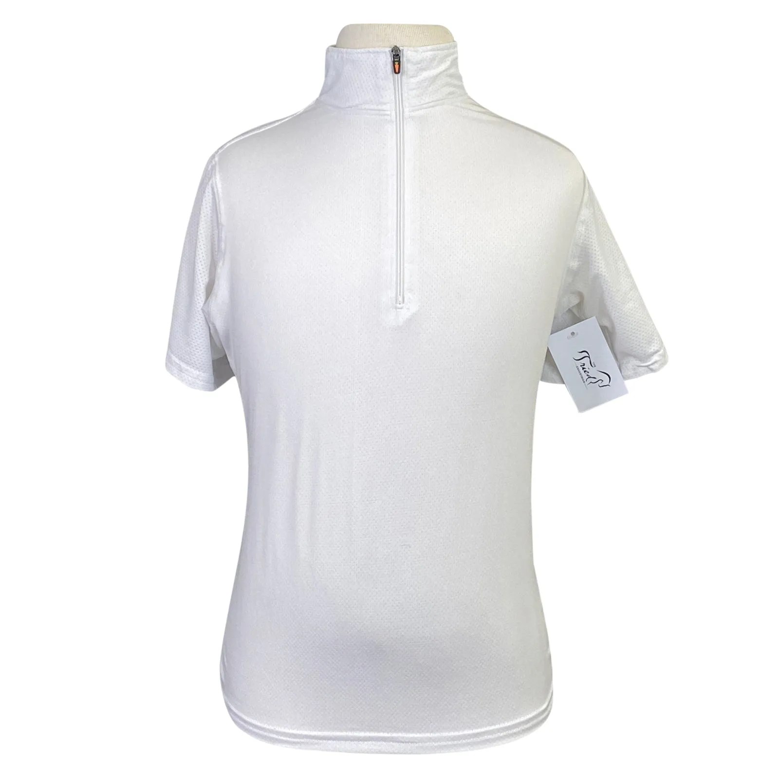 Kerrits 'Aire Ice Fil' Short Sleeve Shirt in White - Children's Small