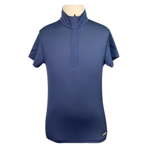 Kerrits 'Always Cool Ice Fil' Short Sleeve in Navy - Children's XL