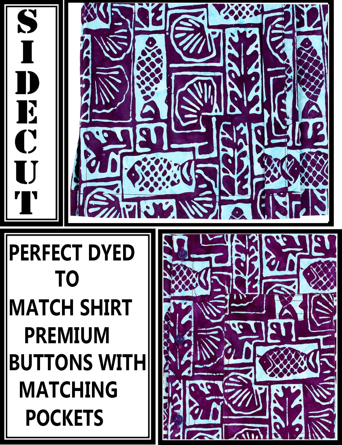 LA LEELA Men's Wear 100% cotton Hawaiian Printed Shirt Casual and Party wear