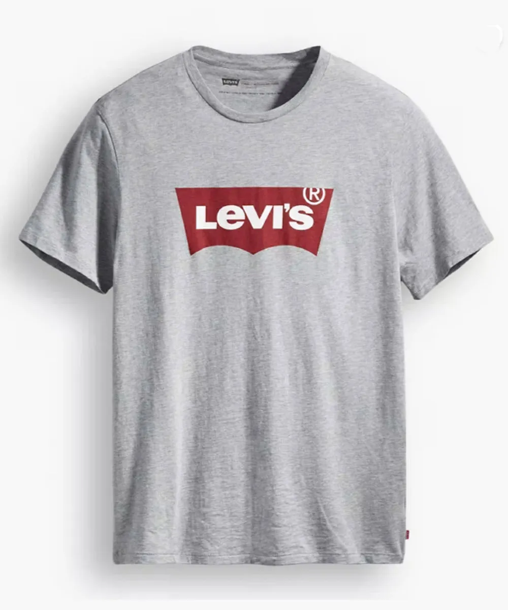 Levi's Men's Batwing Logo T-shirt - Heather Grey