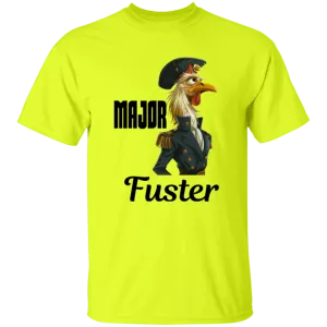'Major Fuster' Design - Heavyweight 100% USA Cotton T-Shirt