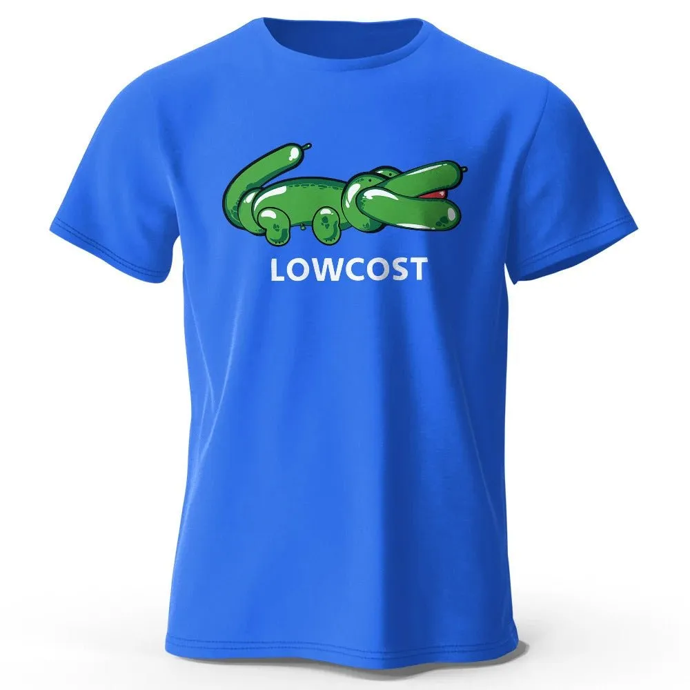Men's Funny Lowcost Printed Text T-Shirt