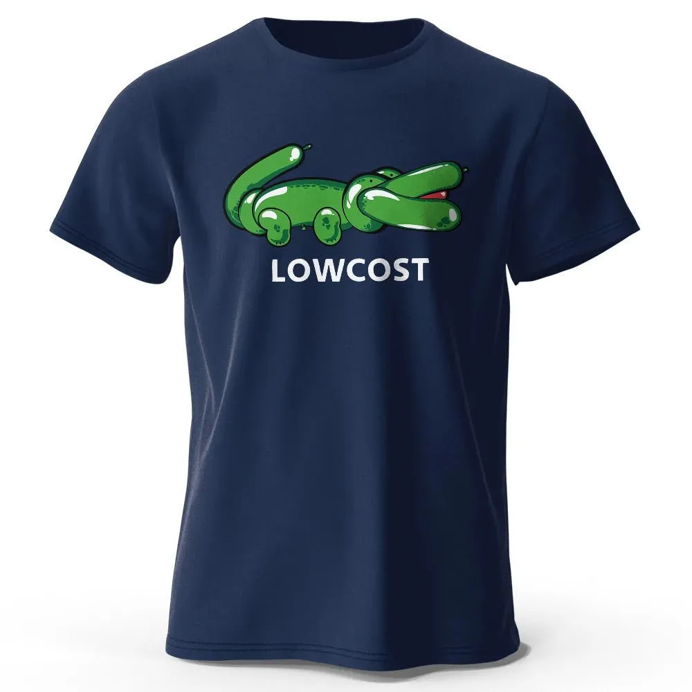 Men's Funny Lowcost Printed Text T-Shirt