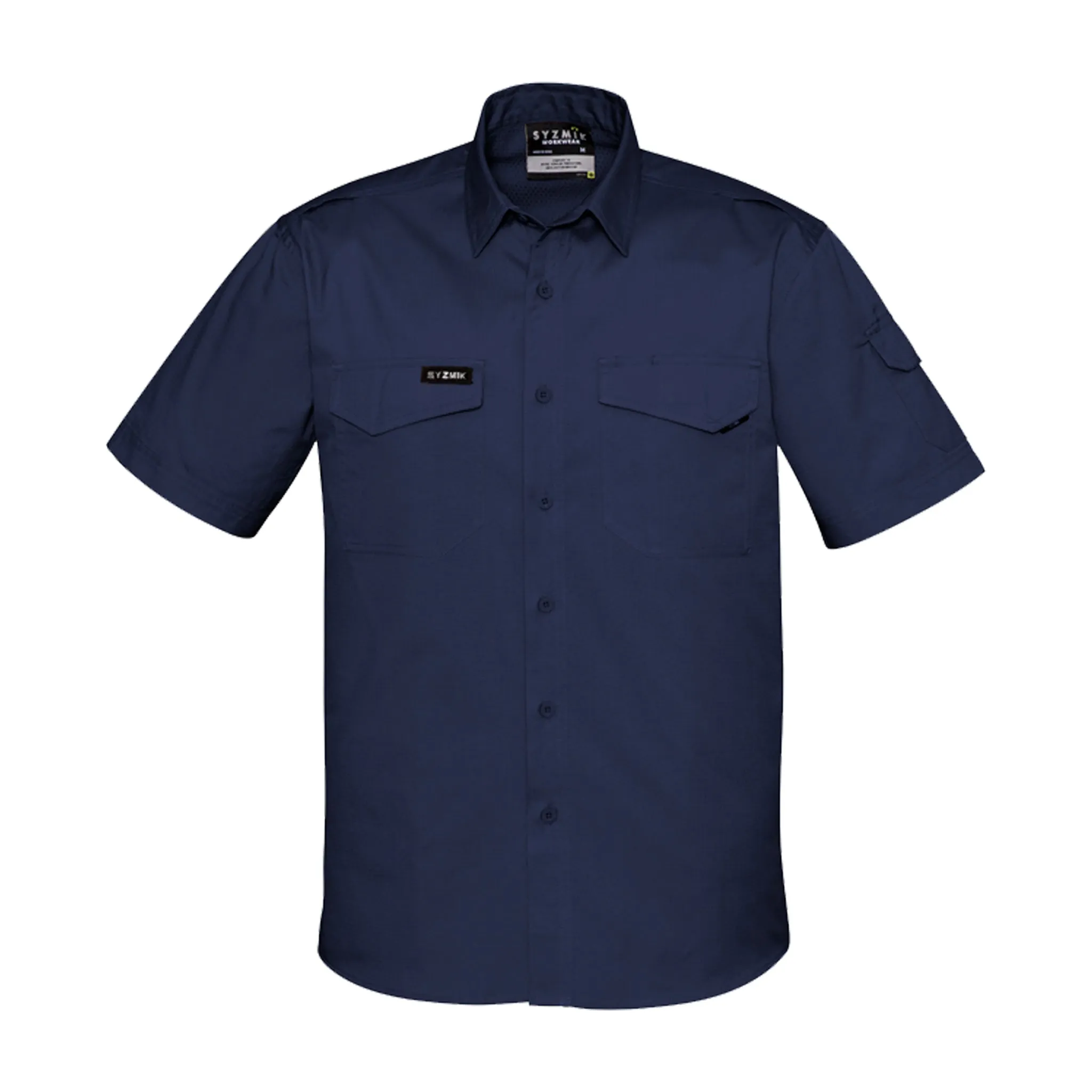 MENS RUGGED COOLING SHIRT - SHORT SLEEVE - ZW405