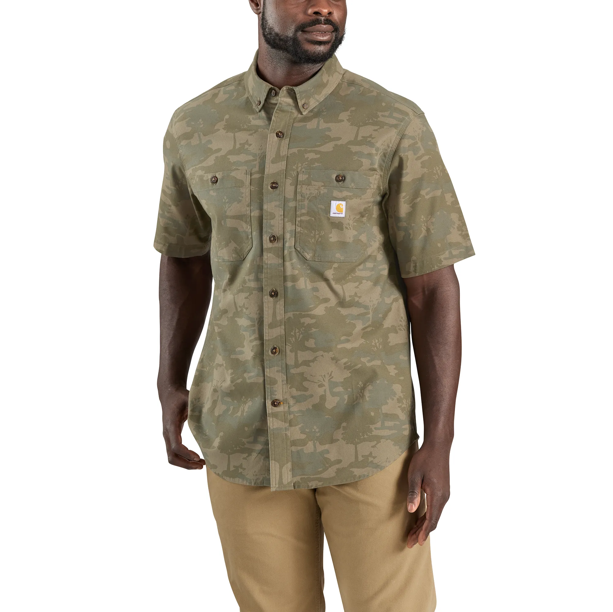 Men's Rugged Flex Rigby Short Sleeve Work Shirt