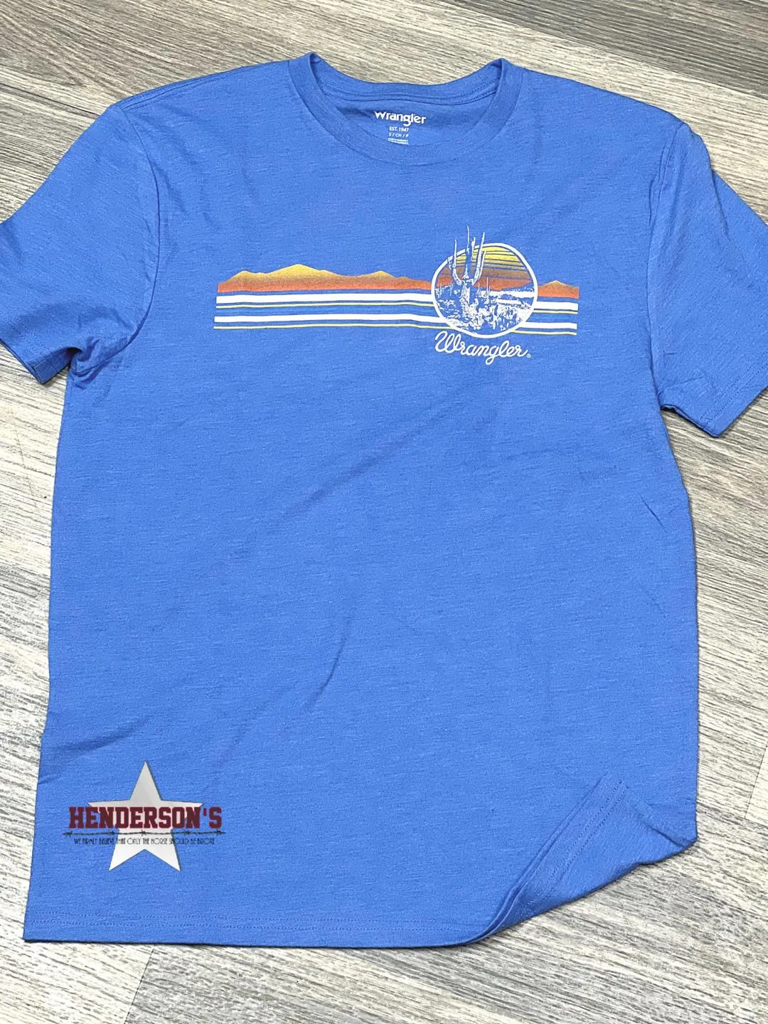 Men's Wrangler Sunset  Desert Tee