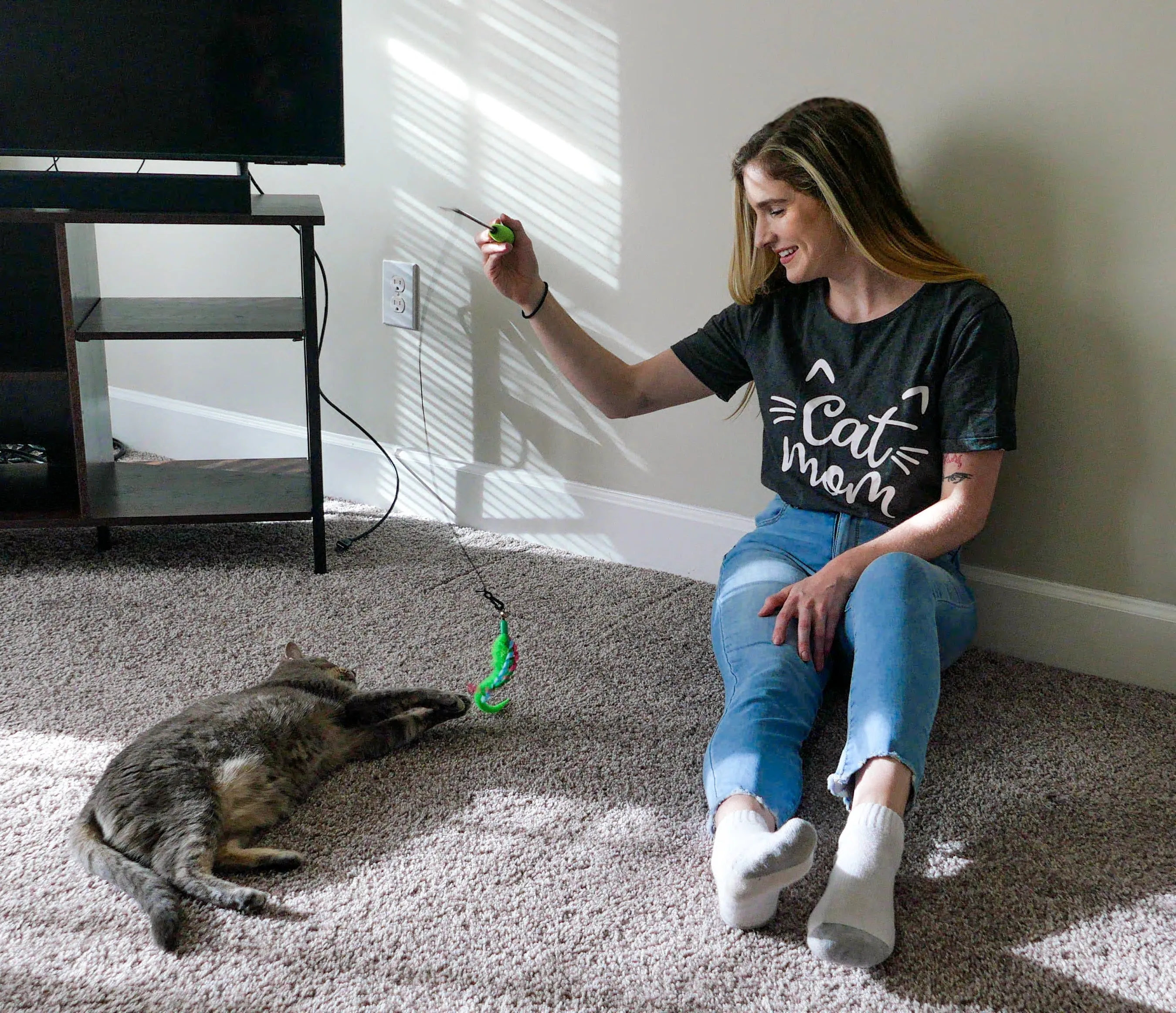 Mom & Me Cat Short Sleeve Shirt