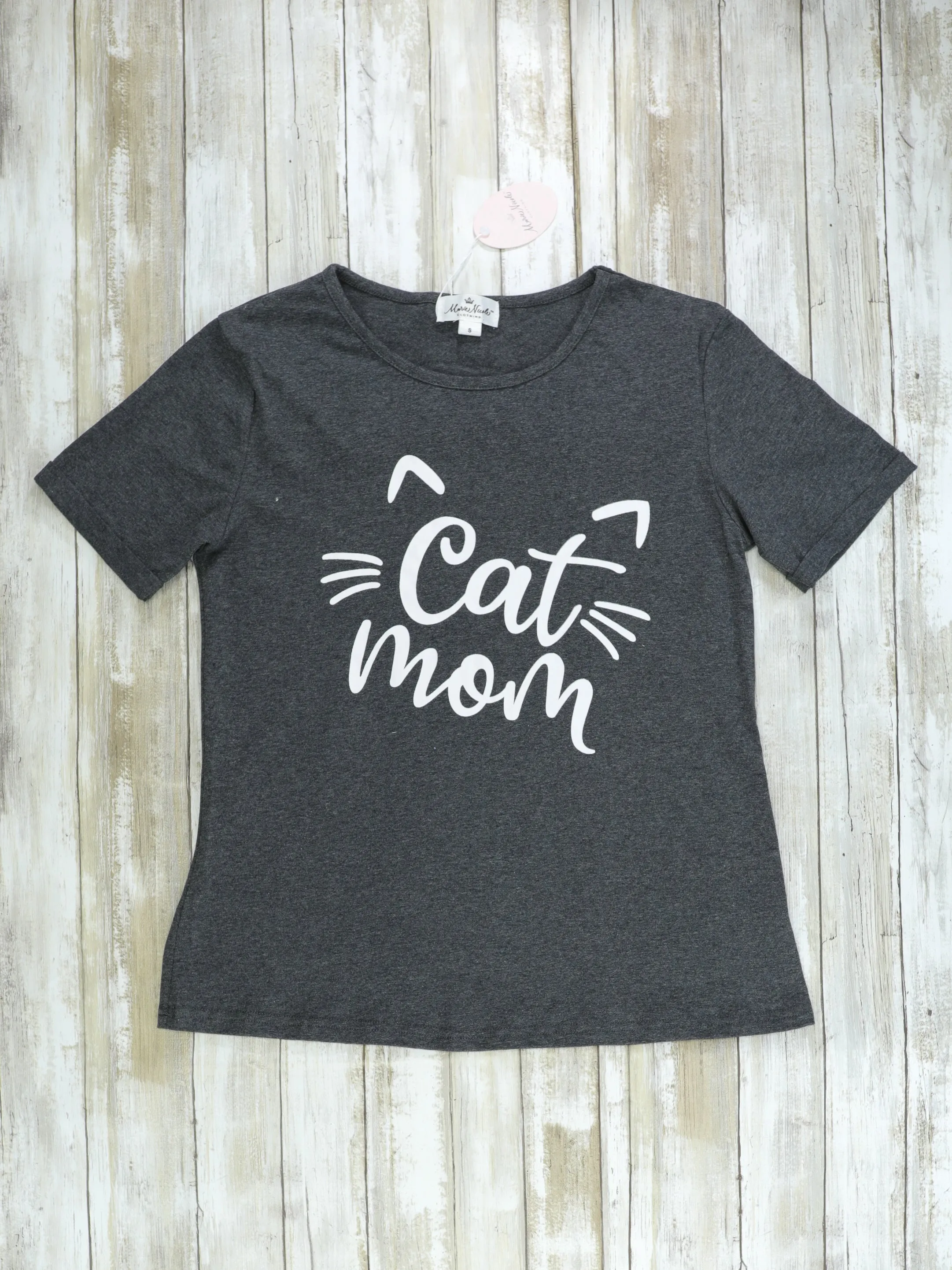Mom & Me Cat Short Sleeve Shirt