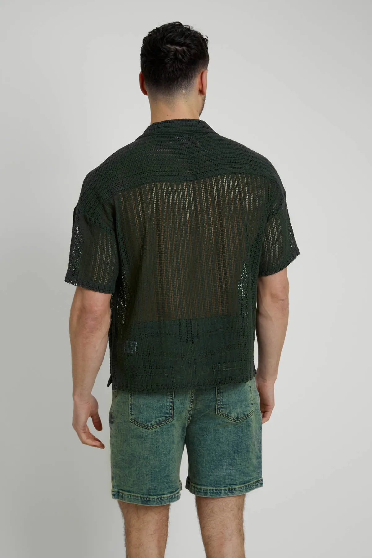 NASH CROCHET SHIRT