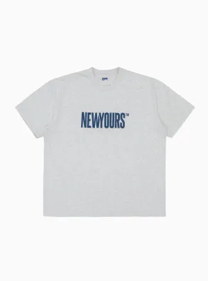 NEWYOURS TM T-shirt Light Grey & Navy