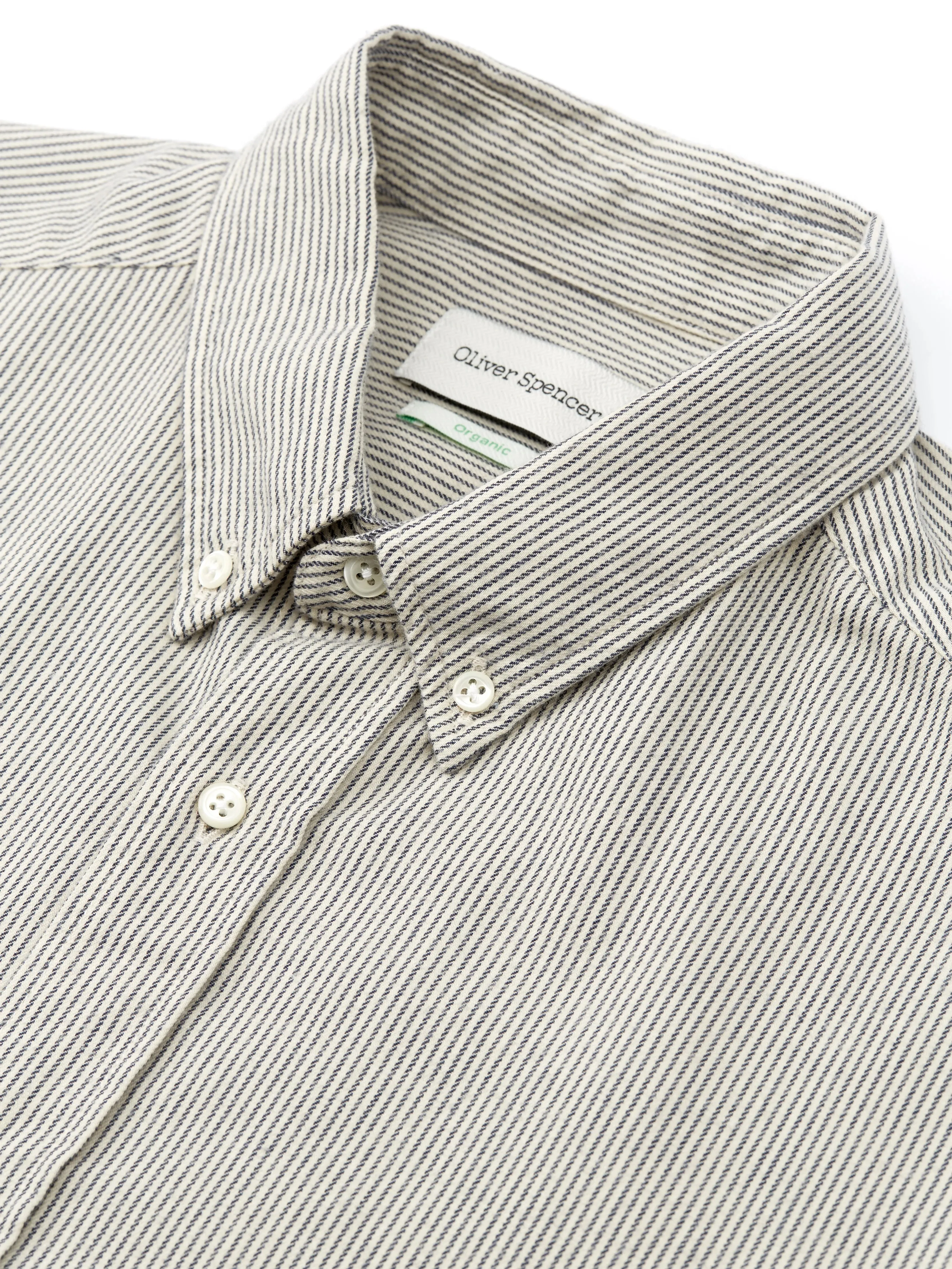 Oliver Spencer Brook Shirt Floyd Navy