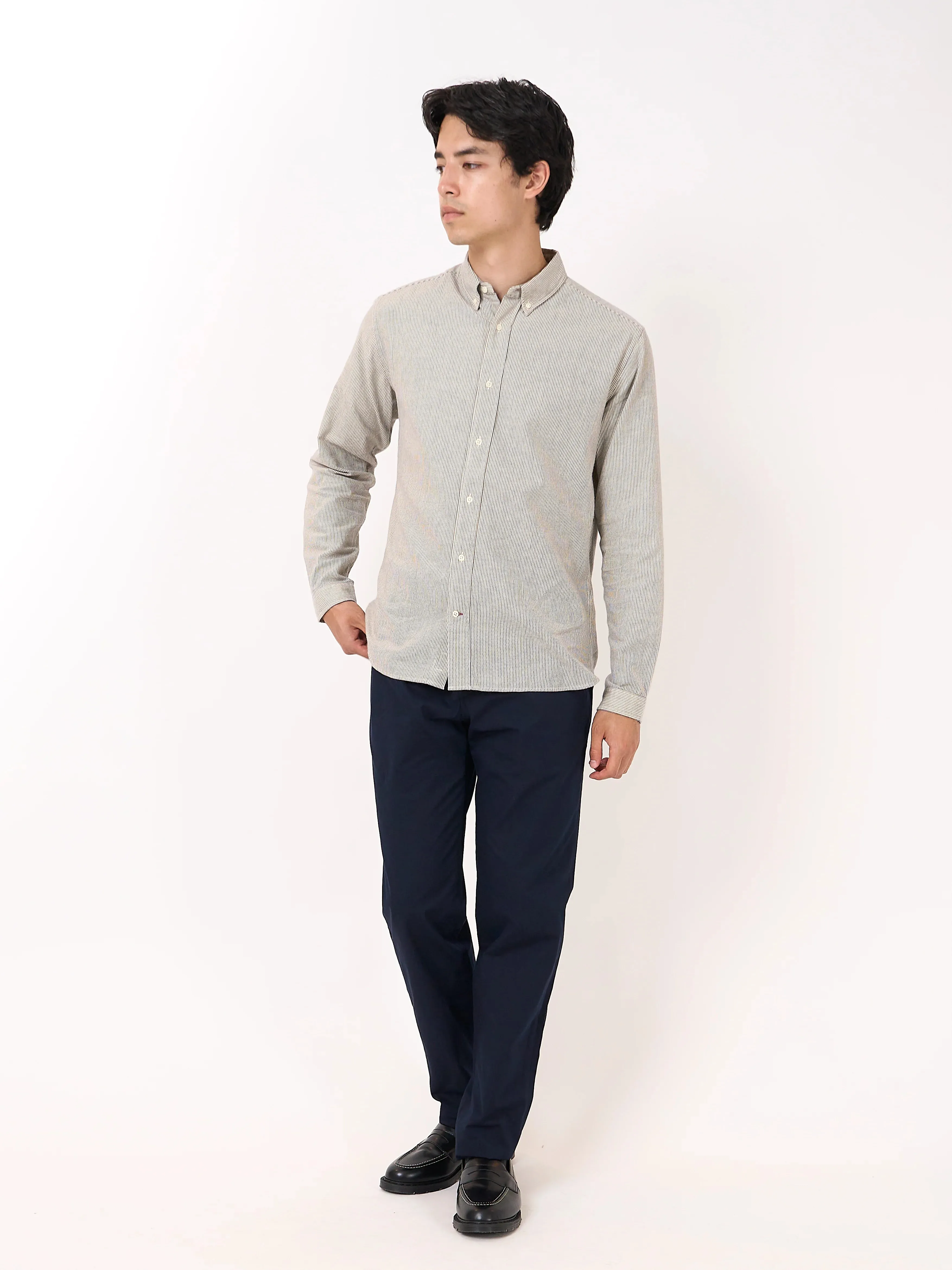 Oliver Spencer Brook Shirt Floyd Navy