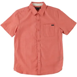 O'Neill Interstate Youth Boys Button Up Short-Sleeve Shirts (Brand New)