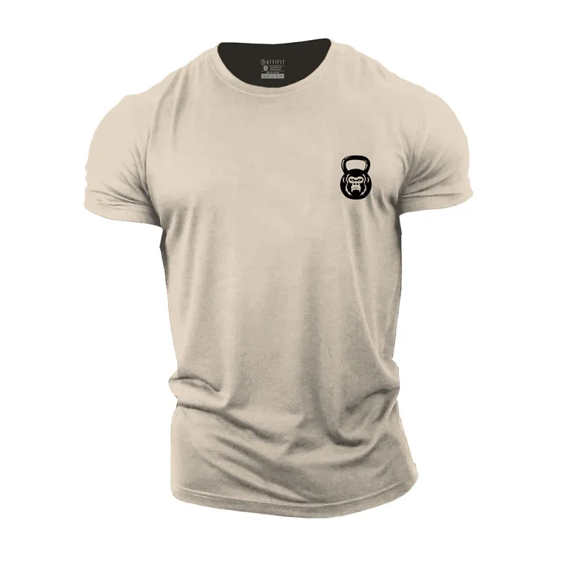 Orangutan Dumbbell Cotton T-Shirt