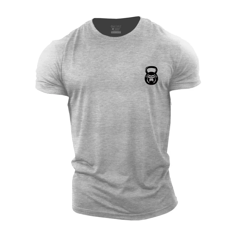 Orangutan Dumbbell Cotton T-Shirt
