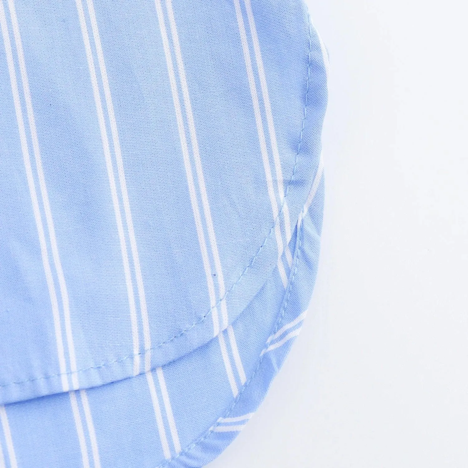 Pocket Poplin Shirt Collared Short Sleeve Front Button Tops